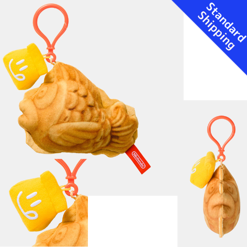 Mascot Pukupuku Taiyaki Yoshi's Mario Kart World [Nintendo TOKYO exclusive item]