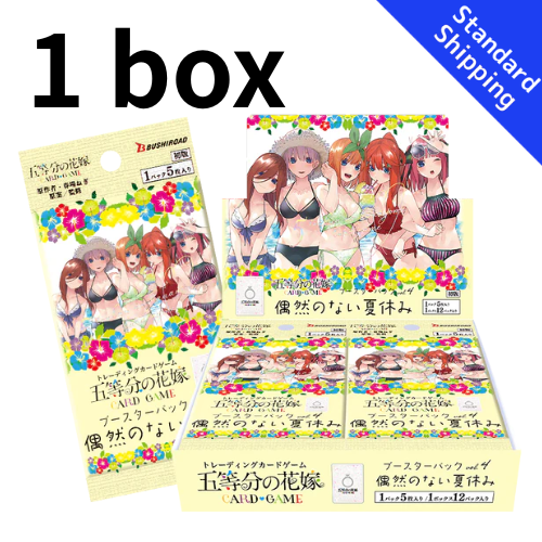 BUSHIROAD The Quintessential Quintuplets Card Game An Unexpected Summer Vacation Vol.4 BOX Japanese NEW