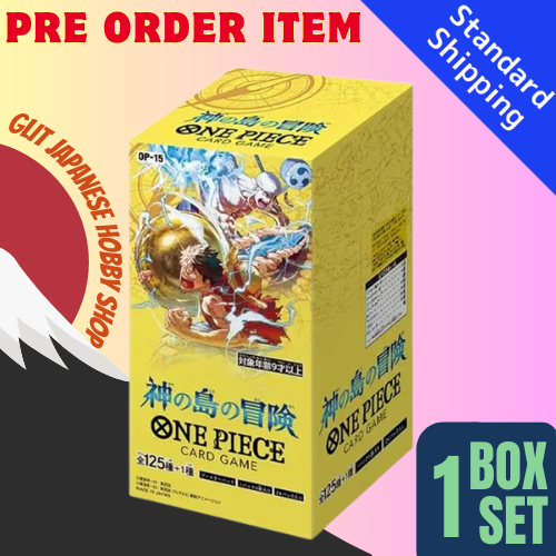 ONE PIECE Card Game Adventure on KAMI’s Island OP15 Box Japan