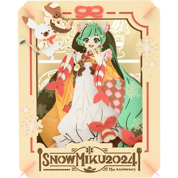 Ensky Paper Theater Hatsune Miku SNOW MIKU 2024 PT-353 Japan