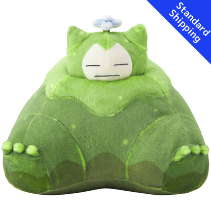 Pokemon Center Original Plush toy Poko A Pokemon Snorlax (Moss-like)