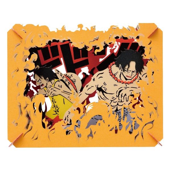 Ensky Paper Theater One Piece Luffy Ace PT-032X Japan