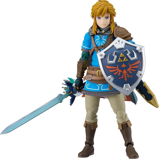 Nintendo Switch The Legend of Zelda: Tears of the Kingdom figma Link Painted Posable Figure TotK Japan NEW