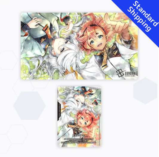 Gundam Card Game official playmat promo set Suletta & Miorine japanese