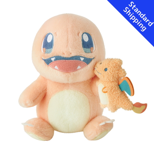 Pokemon Center Original Little Daydream Charmander and Charizard Plush Toys