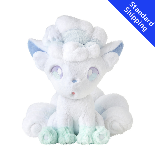 Pokemon Center Original  Fluffy huggable plush toy Alolan Vulpix