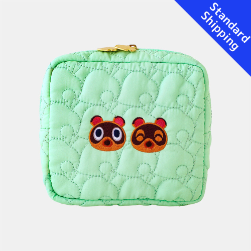 Animal Crossing: New Horizons - A convenient leaf-patterned quilted daily pouch book