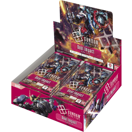 Gundam Card Game Booster Pack Dual Impact GD02 1 Box Japan