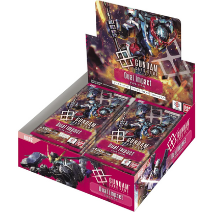 Gundam Card Game Booster Pack Dual Impact GD02 1 Box Japan