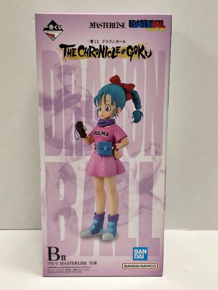 Ichiban Kuji Figure (Unopened) Dragon Ball THE CHRONICLE OF GOKU Prize B: Bulma MASTERLISE