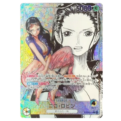 Nico Robin Manga comic leader L Heroines vol.2 EB05 ONE PIECE Card japanese