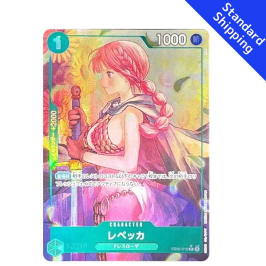 Rebecca Heroines edition vol.2 EB05 ONE PIECE Card japanese