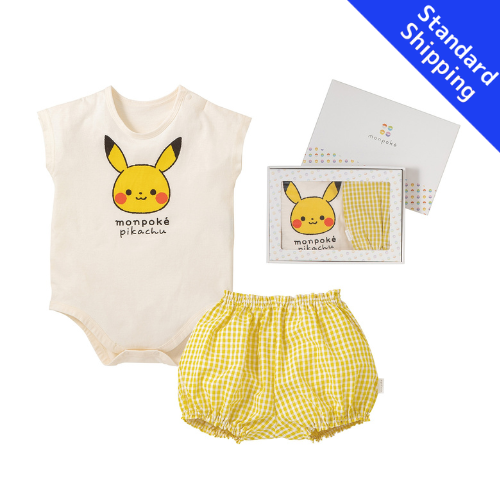 Monpoke Short-Sleeved Romper with Camisole Dress