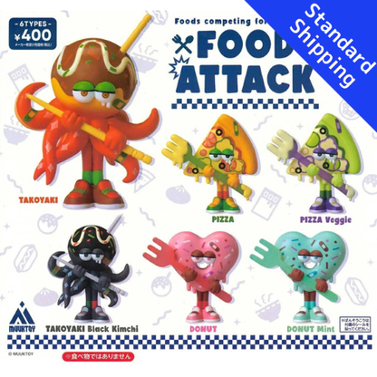 HY2015 Capsule toy FOOD ATTACK complete set