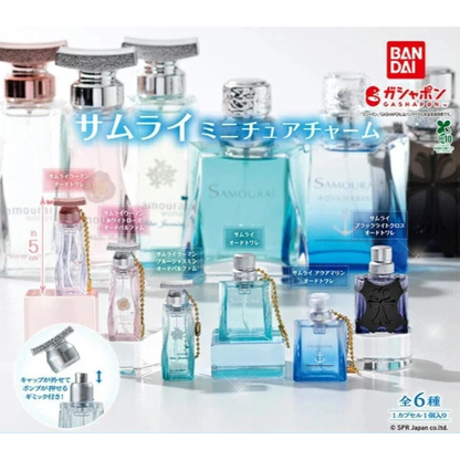 HY1907 Capsule toy Samurai Miniature Charm complete set