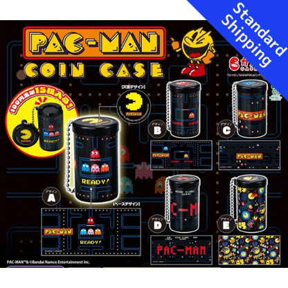 HY1908 Capsule toy PAC-MAN Coin Case complete set