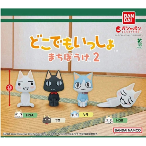 HY1923 Capsule toy Anywhere Together Machiboke 2 complete set