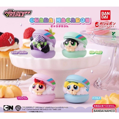HY1924 Capsule toy Powerpuff Girls Chara Macaron complete set