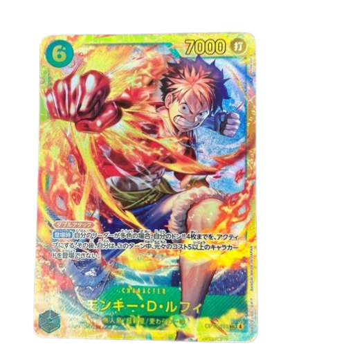 ONE PIECE Card Game Monkey D Luffy SEC Carrying on His Will OP13 118 japanese