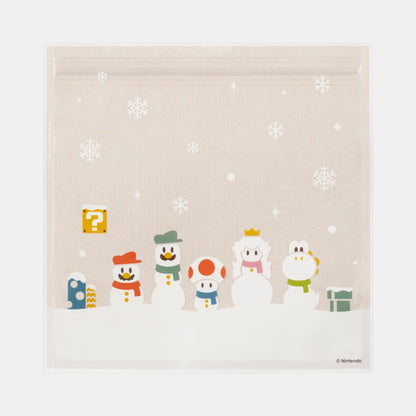 Nintendo Super Mario winter collection Zipper bag Japan TOKYO/OSAKA/KYOTO NEW