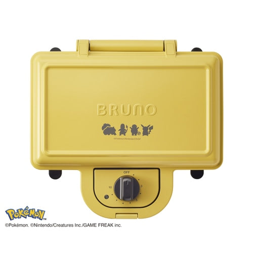 Pokemon Center BRUNO Hot Sandwich Maker Double Japan NEW