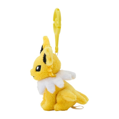 Pokemon Center mascot plush toy with carabiner Jolteon Japan NEW