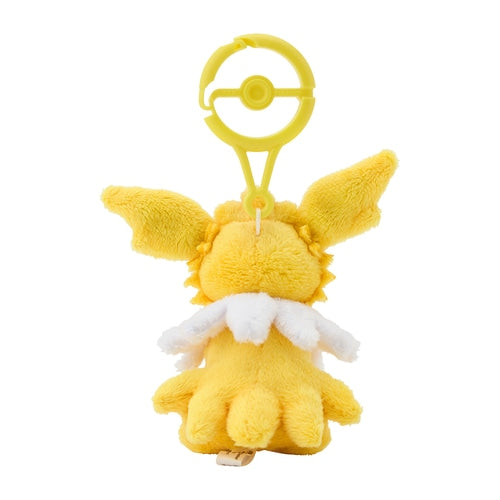 Pokemon Center mascot plush toy with carabiner Jolteon Japan NEW