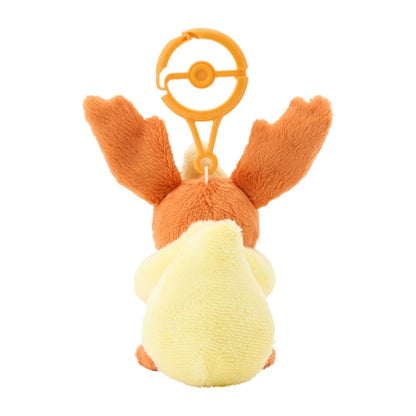 Pokemon Center mascot plush toy with carabiner Flareon Japan NEW