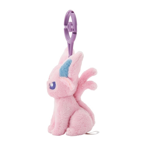 Pokemon Center mascot plush toy with carabiner Espeon Japan NEW