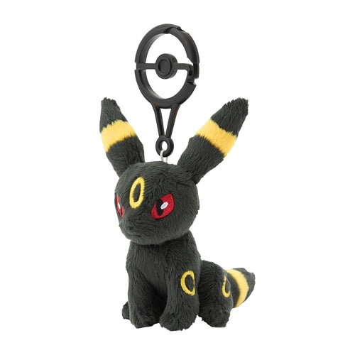 Pokemon Center mascot plush toy with carabiner Umbreon Japan NEW