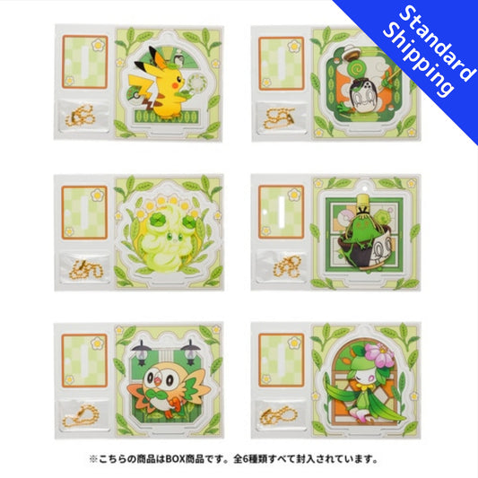 Pokemon Center Acrylic Charm Collection with Stand Cafe Poltchageist Japan NEW