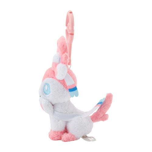 Pokemon Center mascot plush toy with carabiner Sylveon Japan NEW