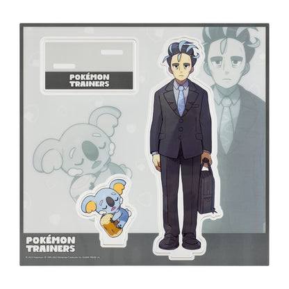 Pokemon Center Stuffed Acrylic Stand Larry POKEMON TRAINERS Japan NEW