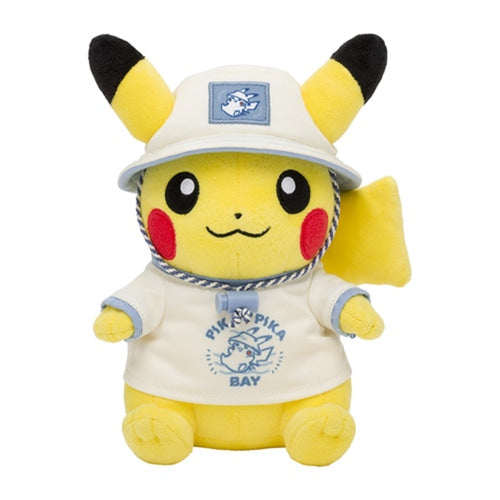 Pokemon Center Tokyo Bay R stuffed toy Pikachu in leisure style Japan NEW