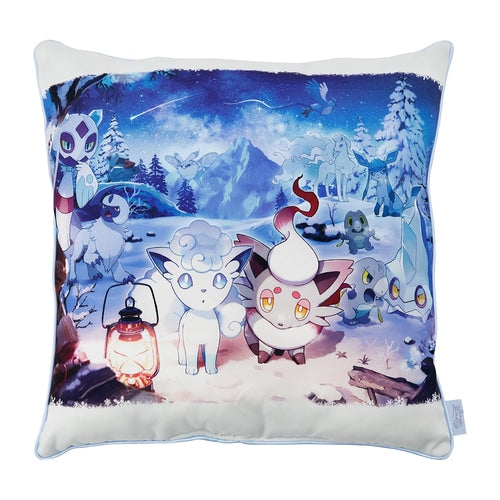 Pokemon Center Cushion Snowy Gathering Japan NEW