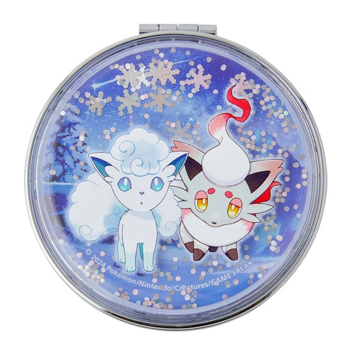 Pokemon Center hand mirror Snowy Gathering Japan NEW