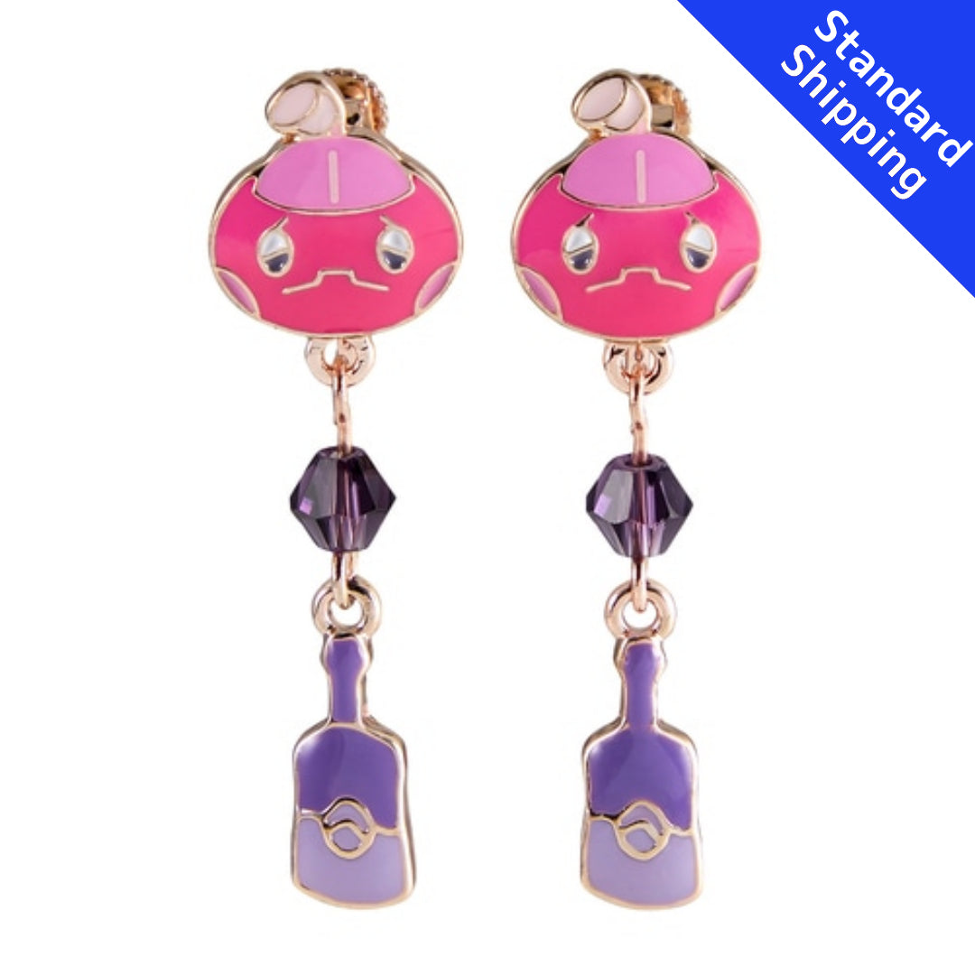 Pokemon Center Tinkatink Clip-on earrings Japan NEW