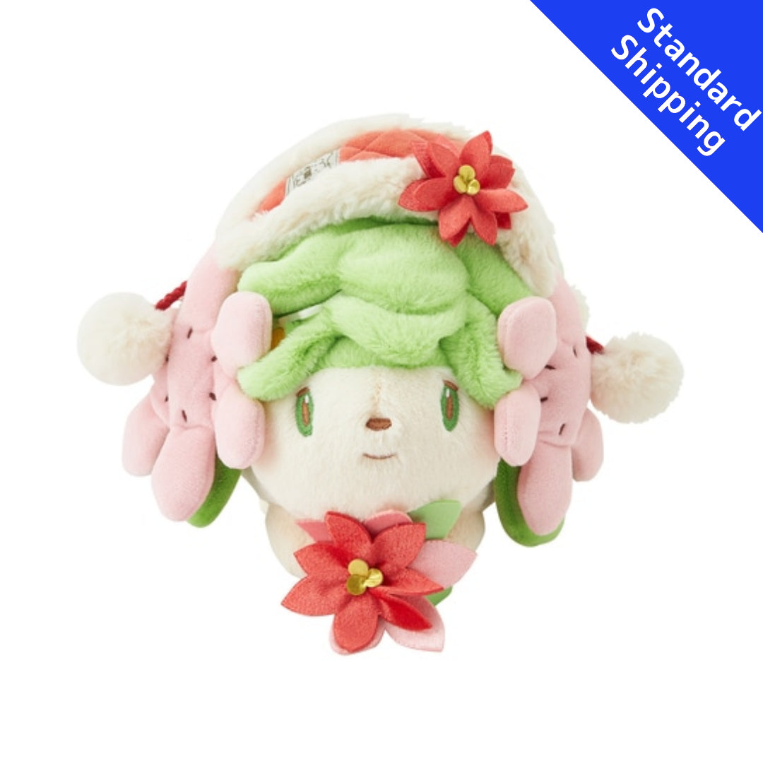 Pokemon Center Shaymin Plush toy Pokemon Heartwarming Christmas Japan NEW