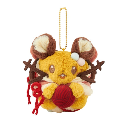 Pokemon Center Dedenne mascot Plush toy Pokemon Heartwarming Christmas Japan NEW