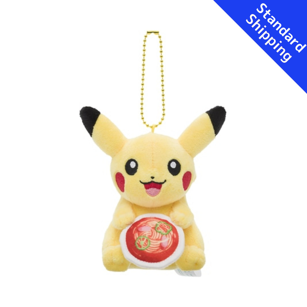 Pokemon Center NAGOYA Plush toy mascot Pikachu Starch sauce spaghetti Japan NEW