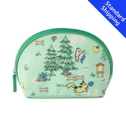 Pokemon Center Multi Pouch Encounter Forest P’atelier Japan NEW