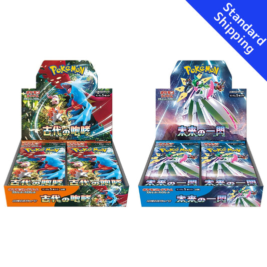 Tarjeta Pokémon Escarlata y Violeta Caja de refuerzo Ancient Roar &amp; Future Flash sv4K sv4M Japonés