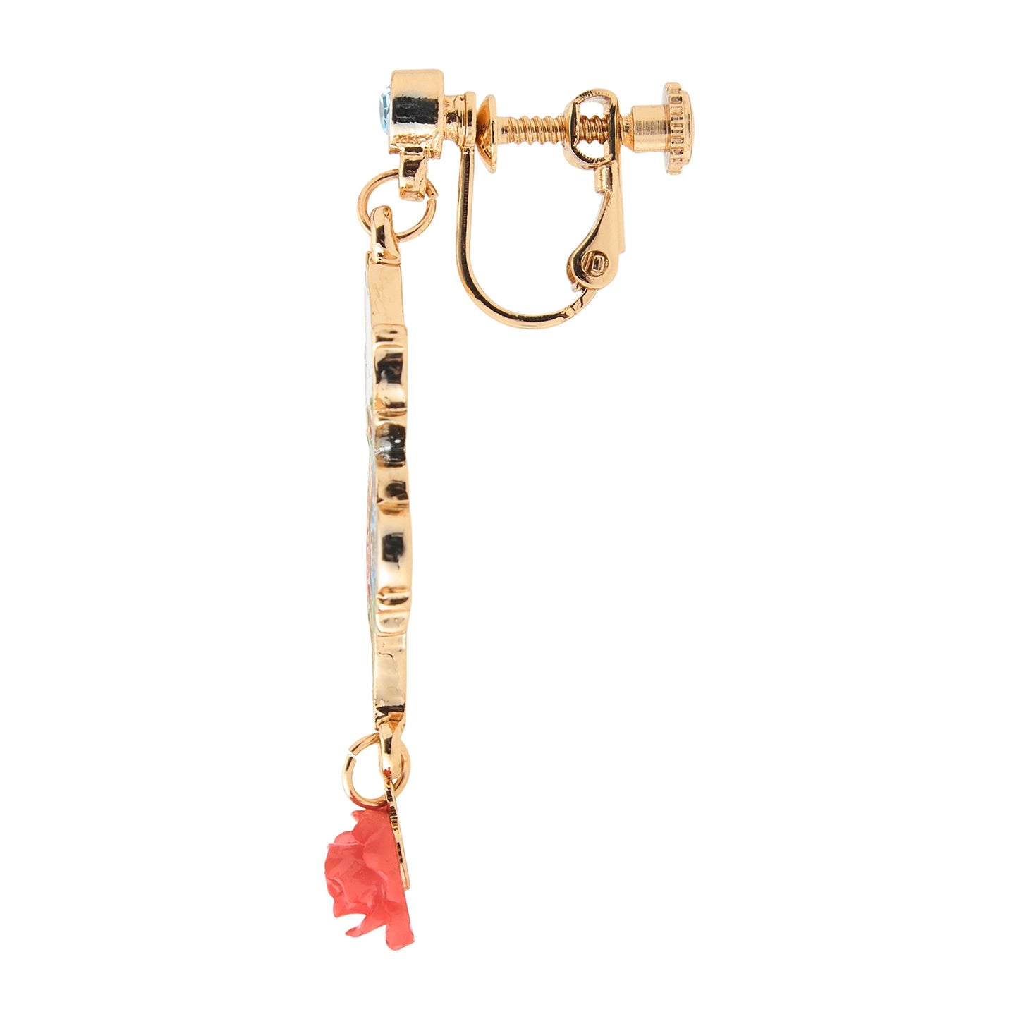Pokemon Center Original Earrings, Mischief Roserade