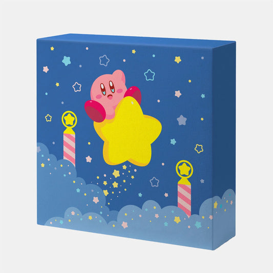 Arte em Tela Brilhante do Nintendo Kirby's Dream Land x Caixa de Presente estrela de warp Japão TÓQUIO/OSAKA/KYOTO NOVO