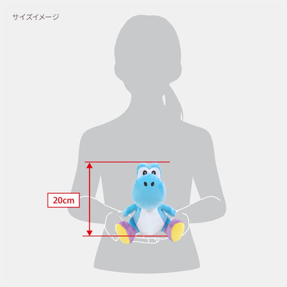 Super Mario ALL STAR COLLECTION AC47 Light Blue Yoshi (S)