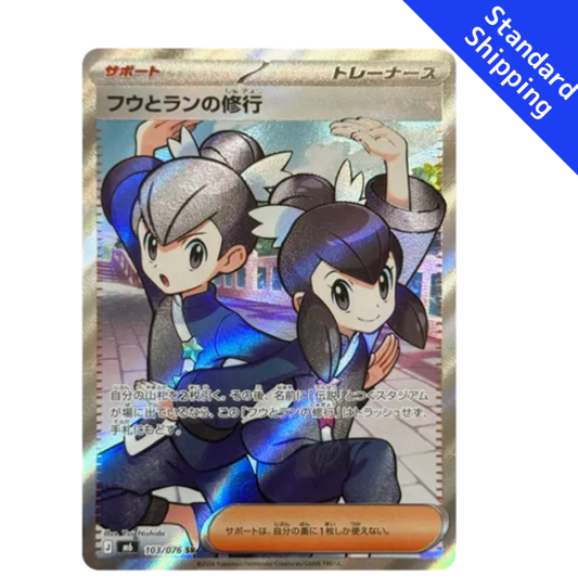 Pokemon Card Tate & Liza's Training SR 103/076 M6 Storm Emeralda Japanese