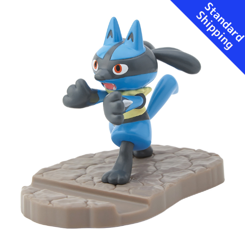 Pokemon Center Original Smartphone Stand Figure: Lucario in Training