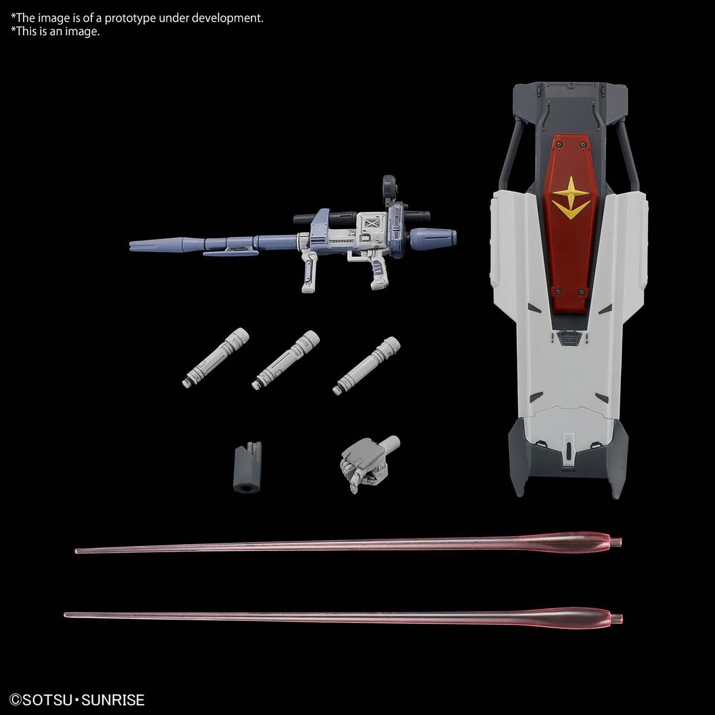 BANDAI SPIRITS plastic model The Mobile suit Gundam Requiem For Vengeance RX 78GE Gundam EX RFV Japan NEW