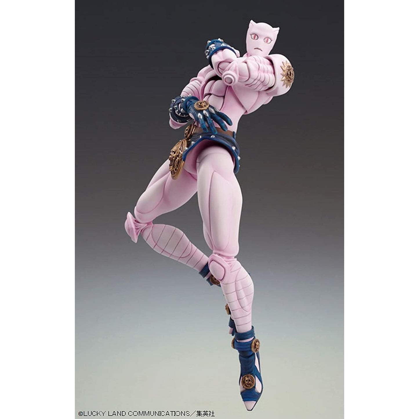 JoJo's Bizarre Adventure Super Action Statue Figure 4ª parte Yoshikage Kira Second & Killer Queen Second S.A.S Japão NOVO