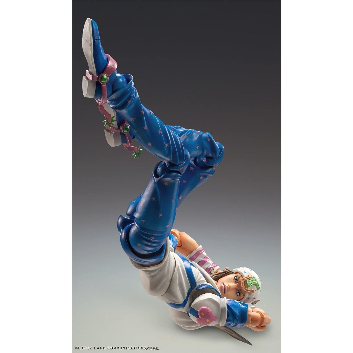 Figura de estatua de súper acción de JoJo's Bizarre Adventure, séptima parte, Steel Ball Run, Johnny Joestar y Slow Dancer SAS Japón NUEVO
